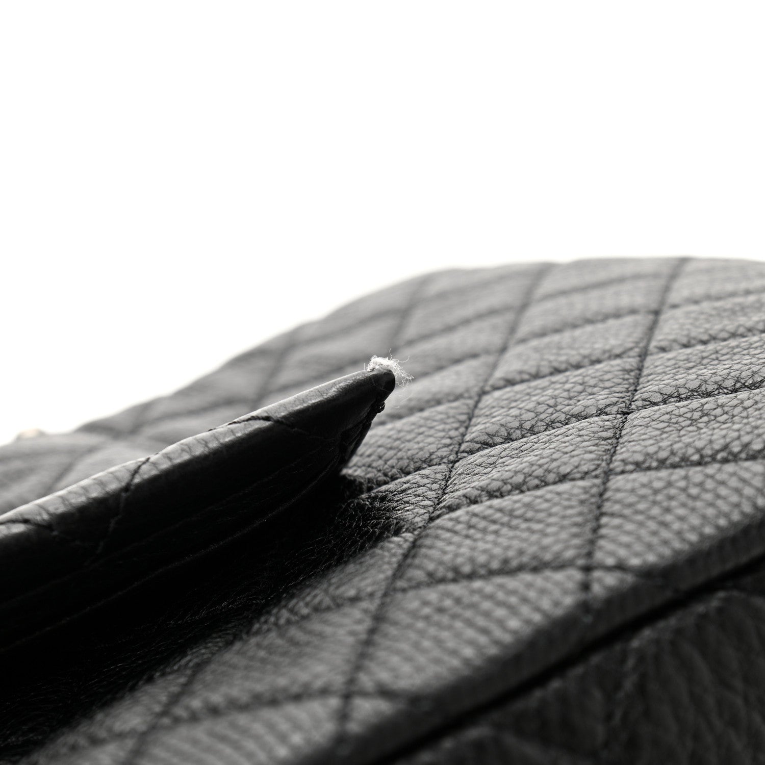 Chanel Calfskin Quilted XXL Travel Flap Bag Black 11 of 11