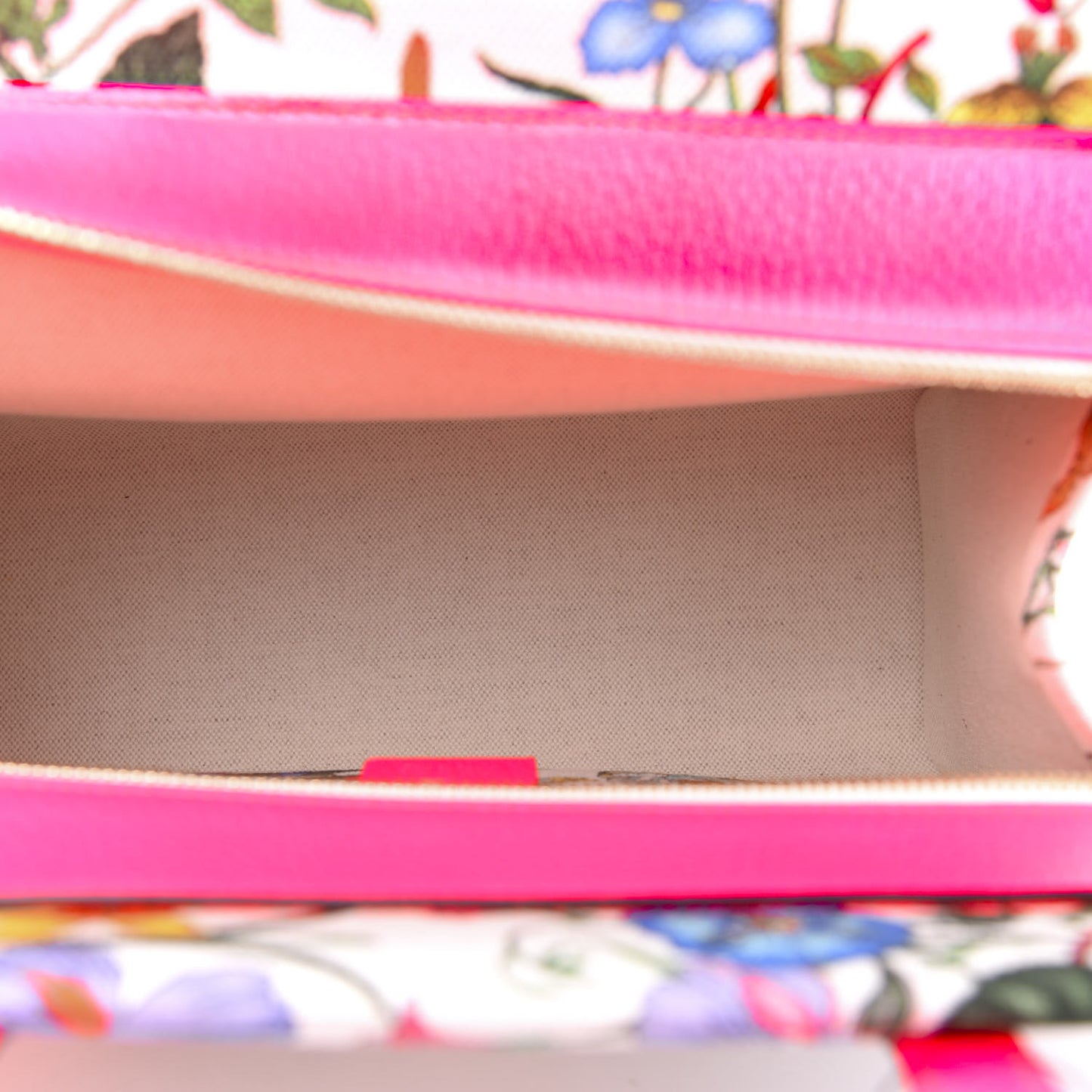 Canvas Medium Flora Tote Fuchsia