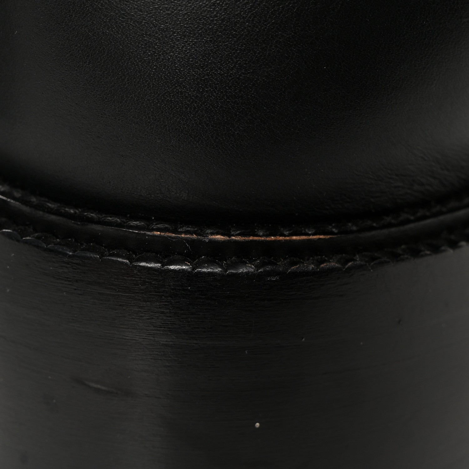 Chanel Shiny Calfskin Lace Up Combat Boots 38 Black 15 of 16