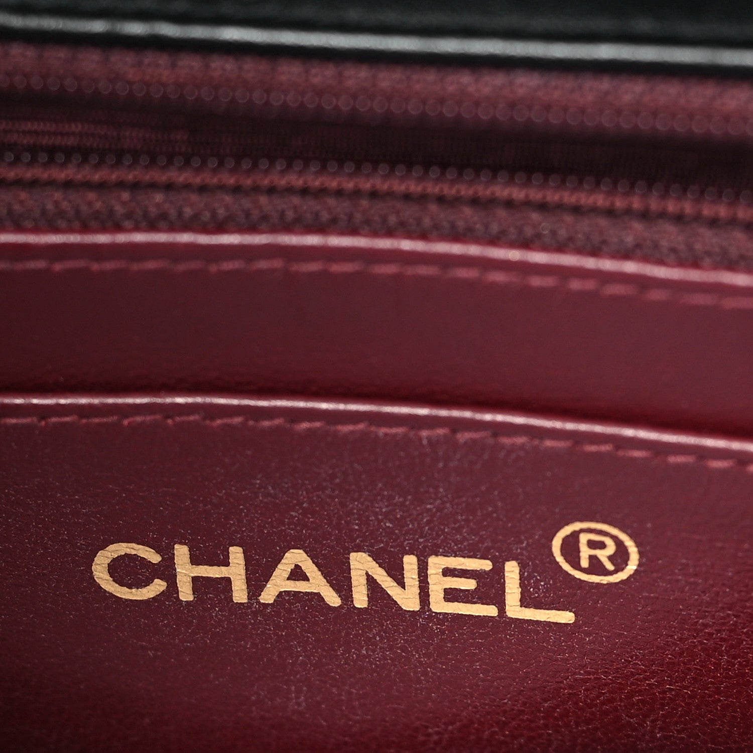 Chanel Lambskin Quilted XL Jumbo Single Flap Black 6 of 9