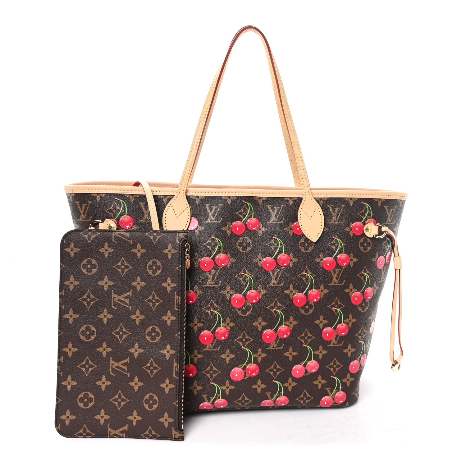 Louis Vuitton LV X TM Monogram Cerises Neverfull MM 3 of 10