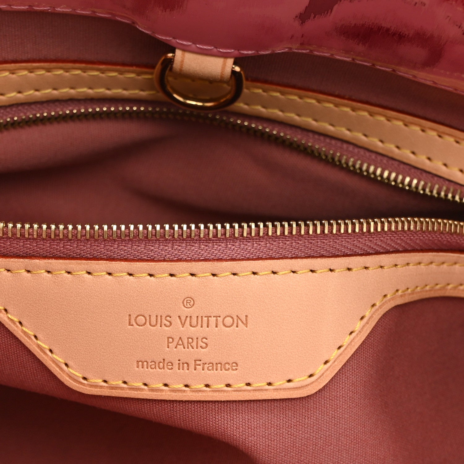 Louis Vuitton Vernis Ikat Catalina BB Rose Velours 6 of 10