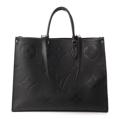 Louis Vuitton Empreinte Monogram Giant Onthego GM Black 1 of 11