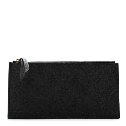 Louis Vuitton Empreinte Felicie Chain Wallet Zippered Insert Black 1 of 6