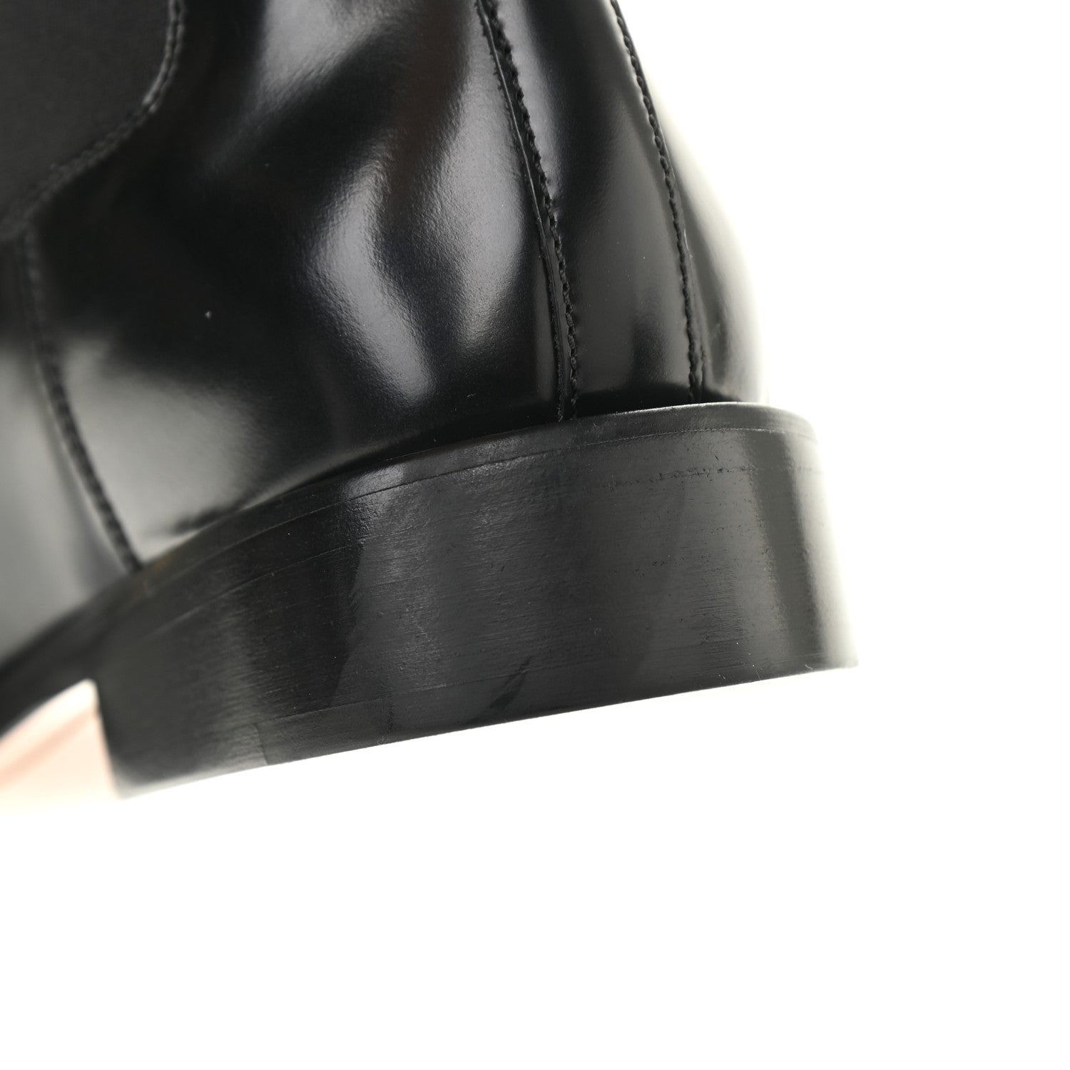Givenchy Calfskin Chain Chelsea Boots 39.5 Black 11 of 12