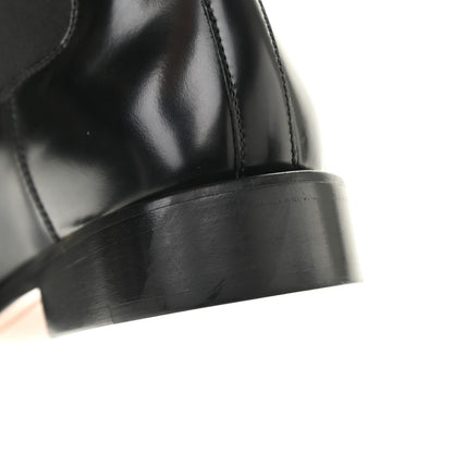 Givenchy Calfskin Chain Chelsea Boots 39.5 Black 11 of 12