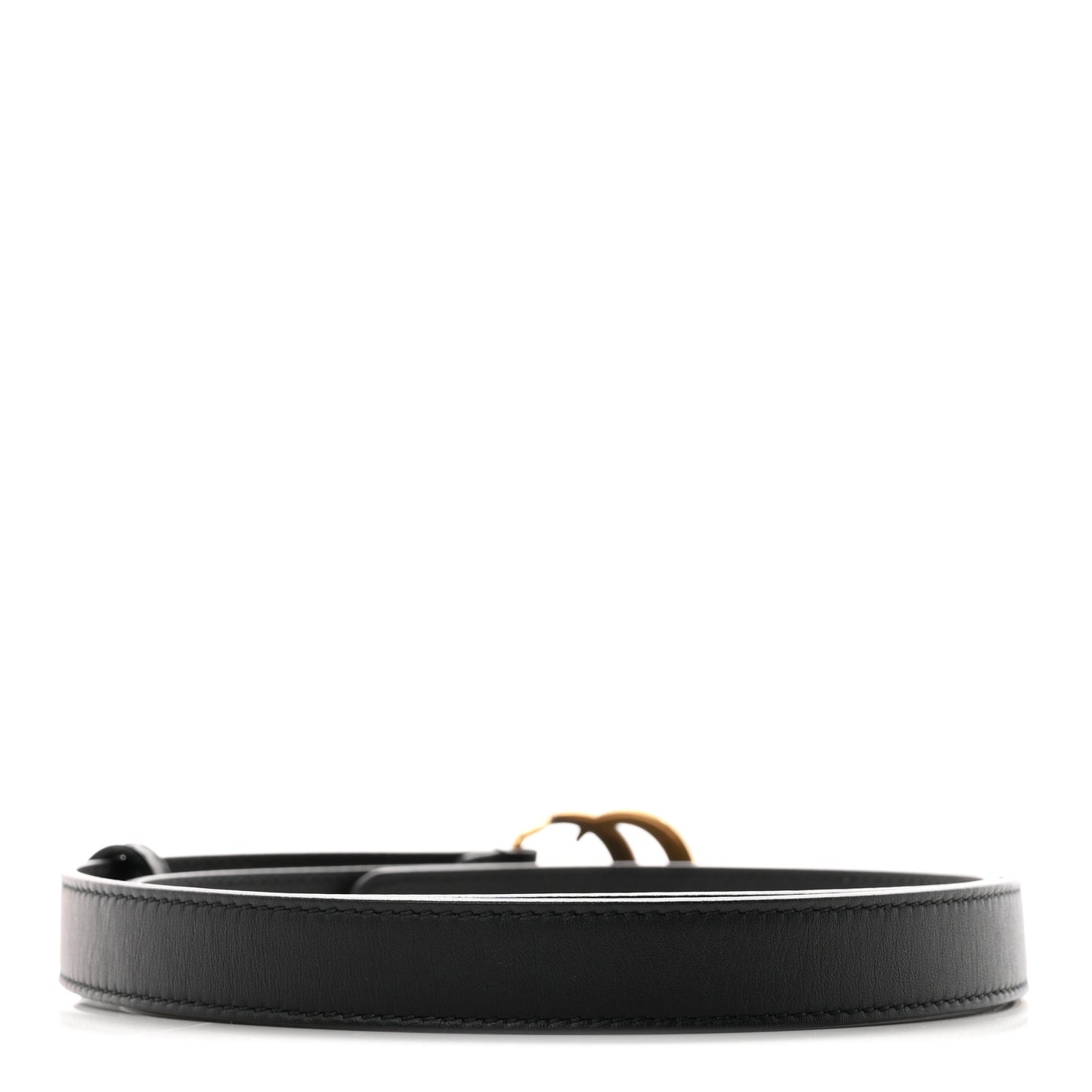 Calfskin Double G 20mm Belt 85 34 Black