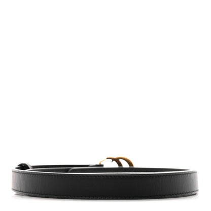Gucci Calfskin Double G 20mm Belt 85 34 Black 2 of 5