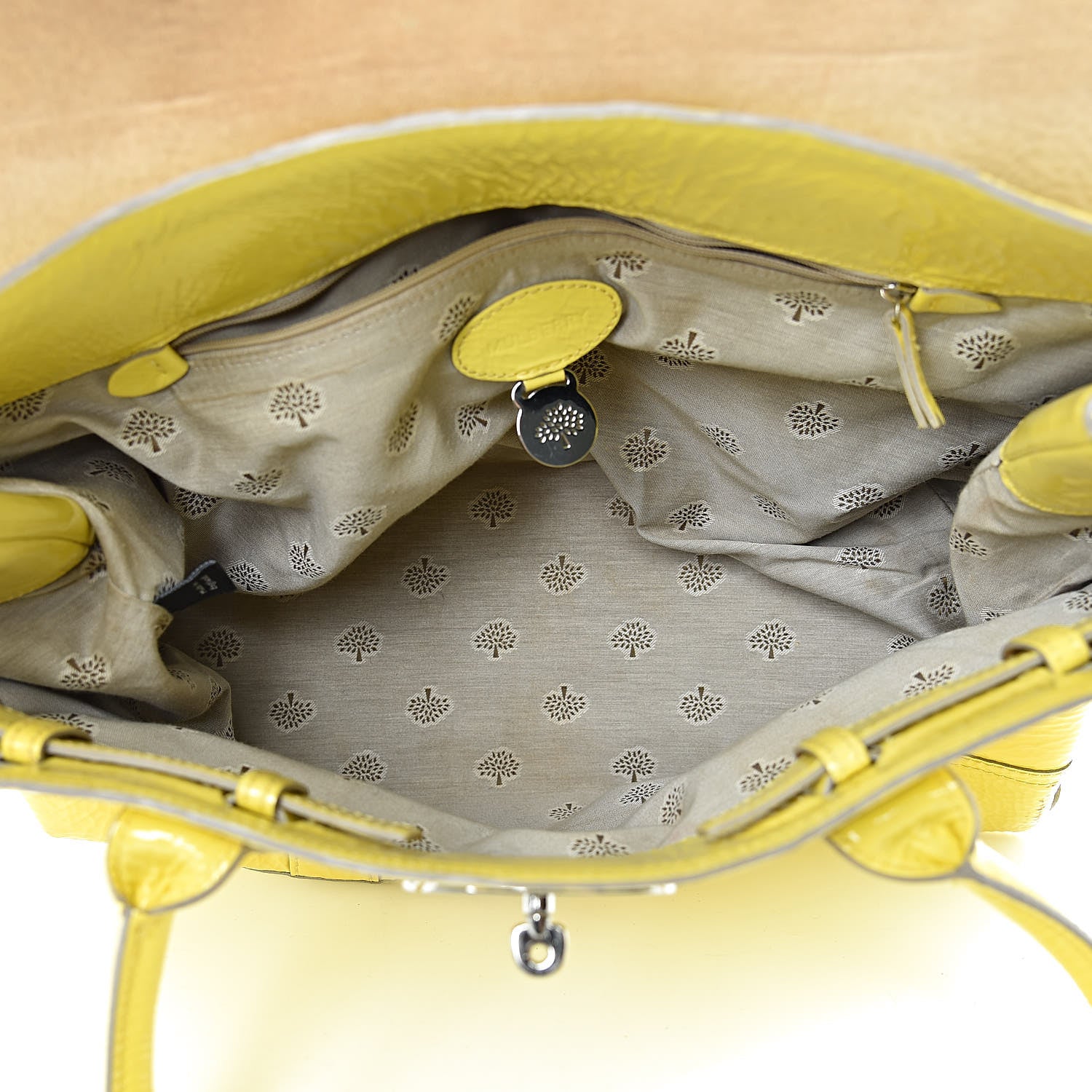 Mulberry Spongy Patent Holiday Bayswater Lemon Sherbet 5 of 16