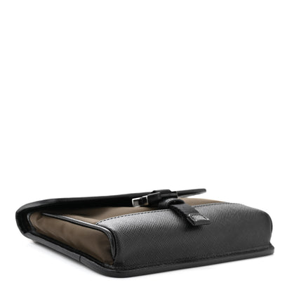 Prada Re-Nylon Saffiano Smartphone Case Crossbody Tundra 4 of 10