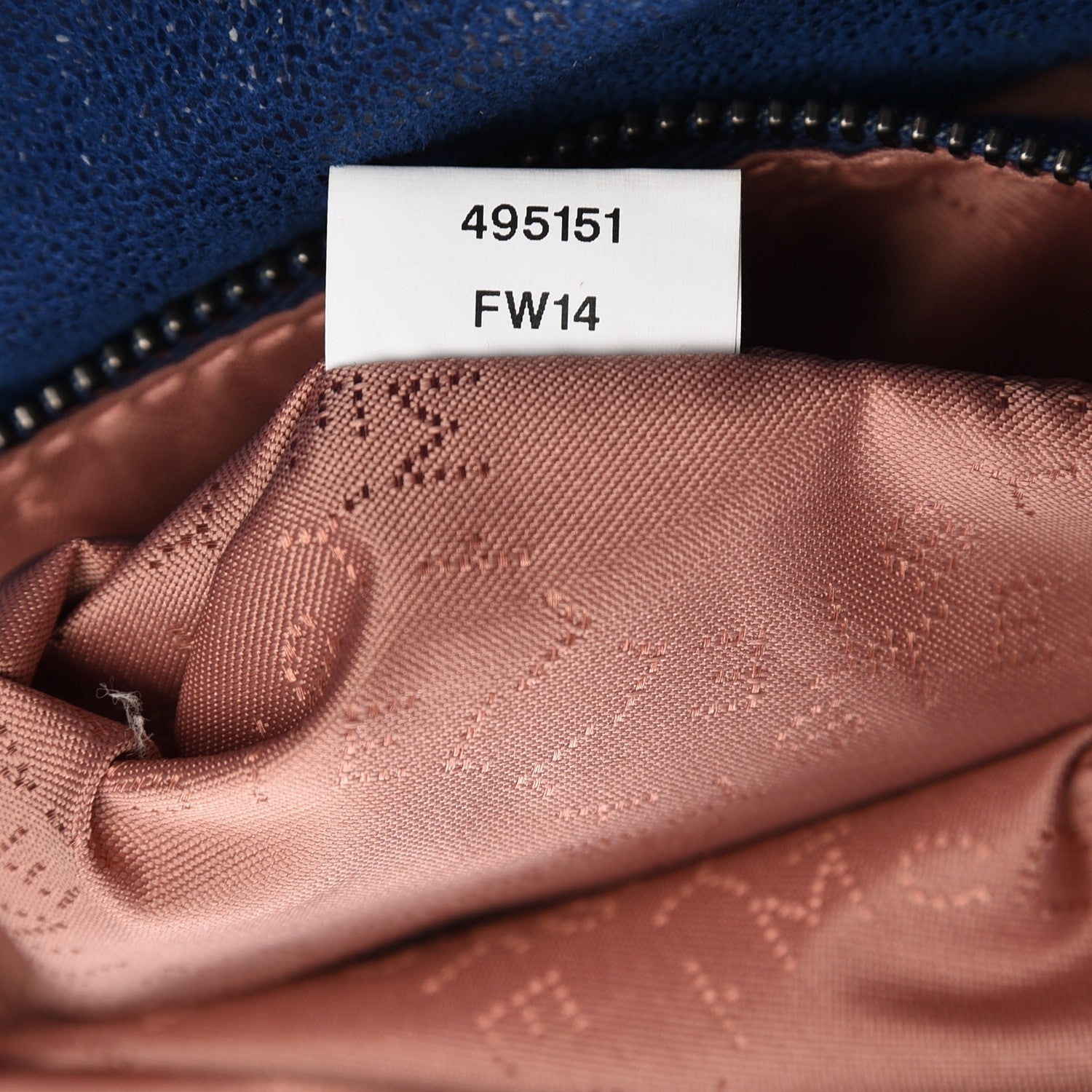 Stella McCartney Shaggy Deer Small Falabella Tote Cornflower Blue 9 of 9