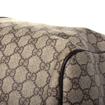 Gucci GG Plus Monogram Large Carry On Duffle Bag Brown 11 of 23