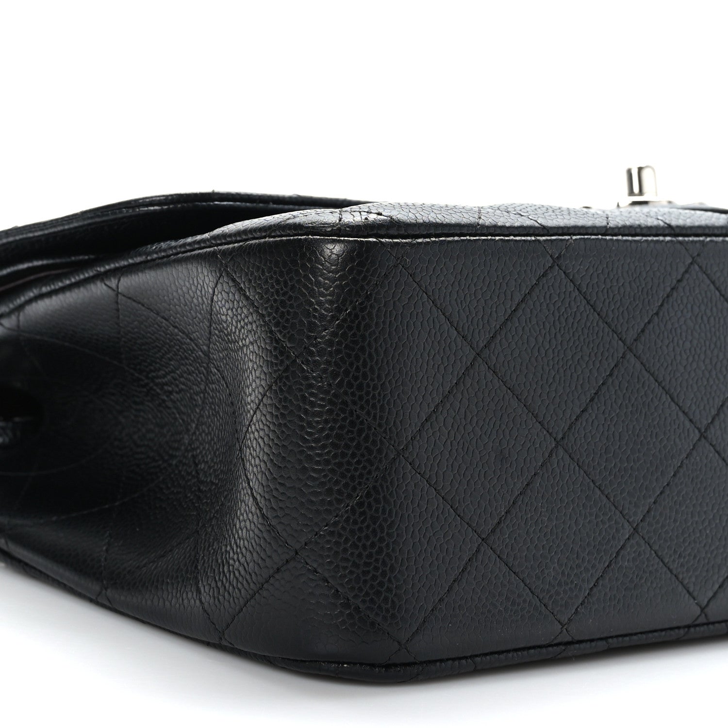 Chanel Caviar Quilted Jumbo Double Flap Black 8 of 10