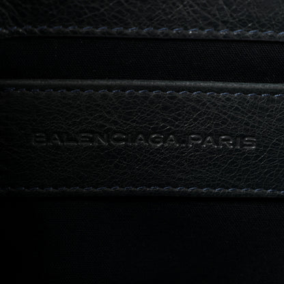 Balenciaga Agneau Giant 12 Rose Gold Hardware Envelope Clutch Anthracite 7 of 14