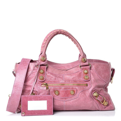 Balenciaga Agneau Giant 21 Gold Hardware Part Time Bubblegum 1 of 8