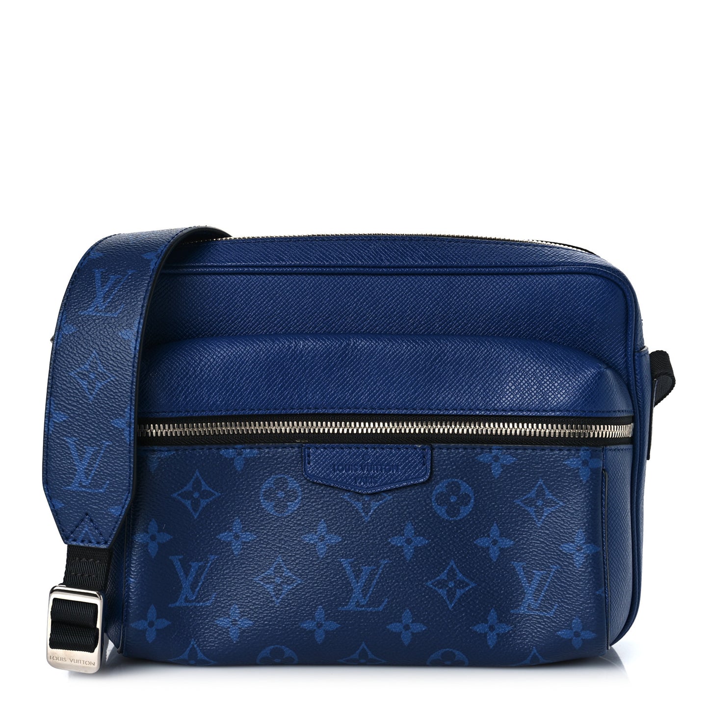 Taiga Monogram Outdoor Messenger Cobalt