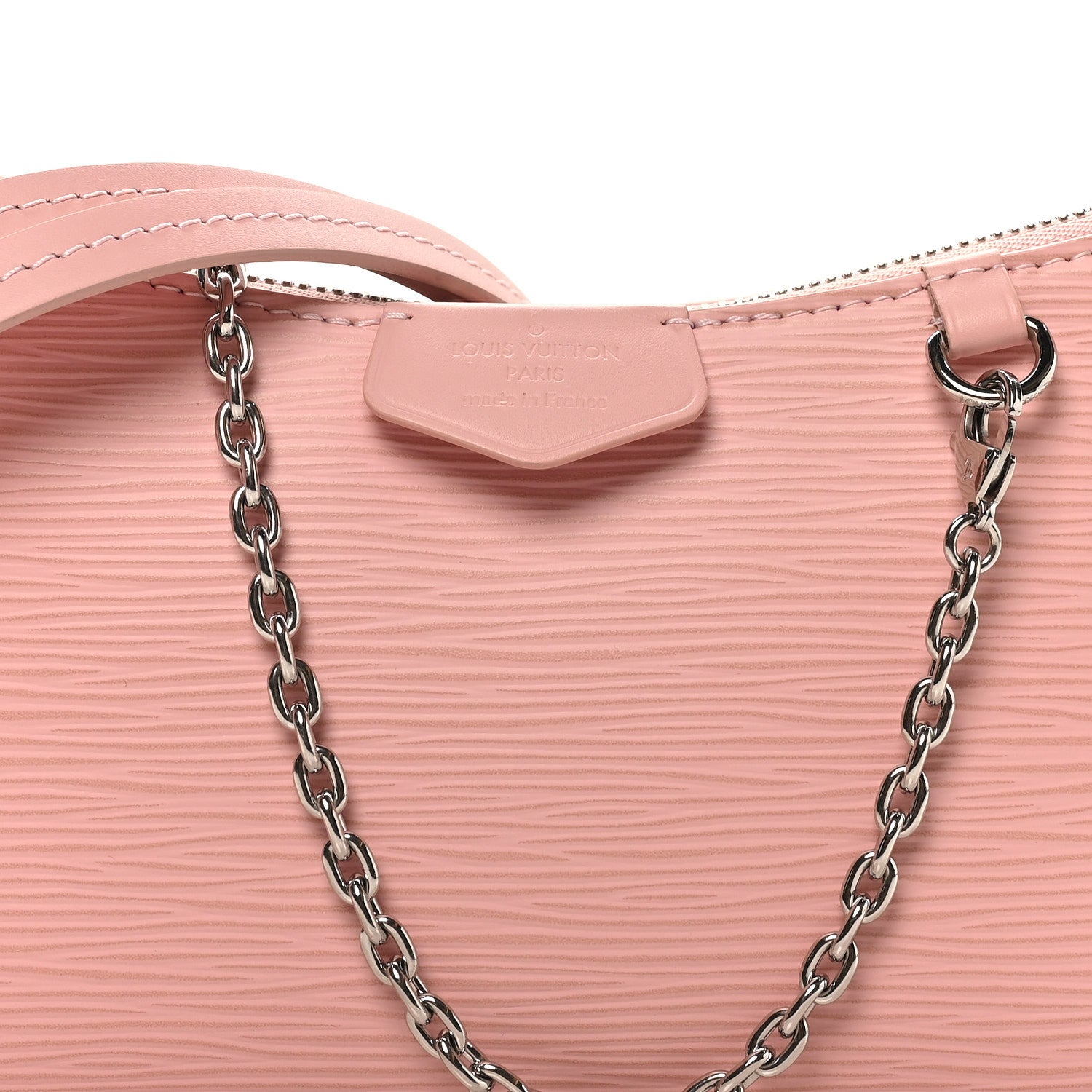 Louis Vuitton Epi Easy Pouch On Strap Rose Ballerine 7 of 9