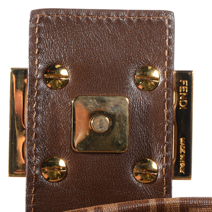Fendi Zucchino Spalmati Vitello Mama Baguette Nocciola Castagna 6 of 11