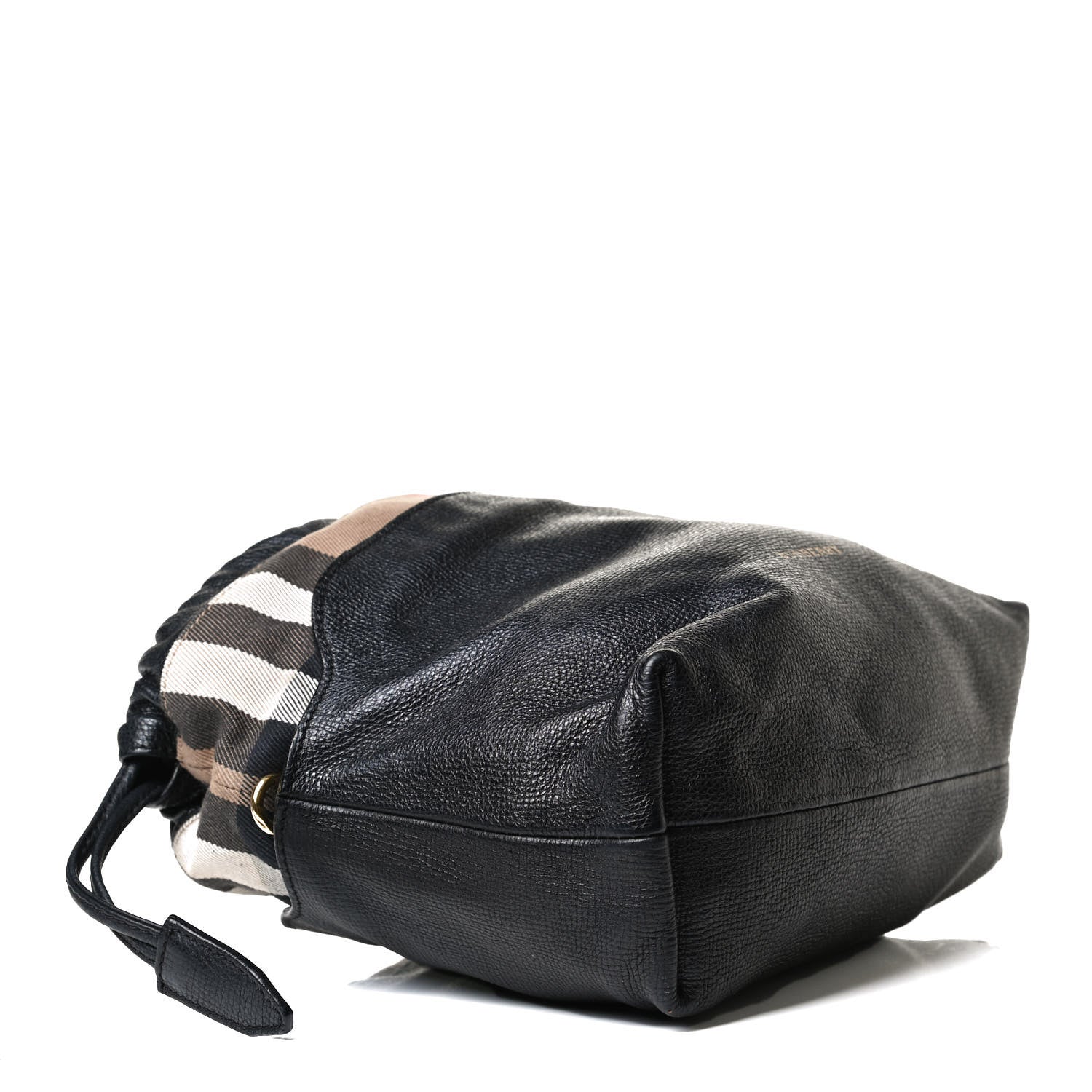 Burberry Calfskin House Check Little Crush Black 4 of 20