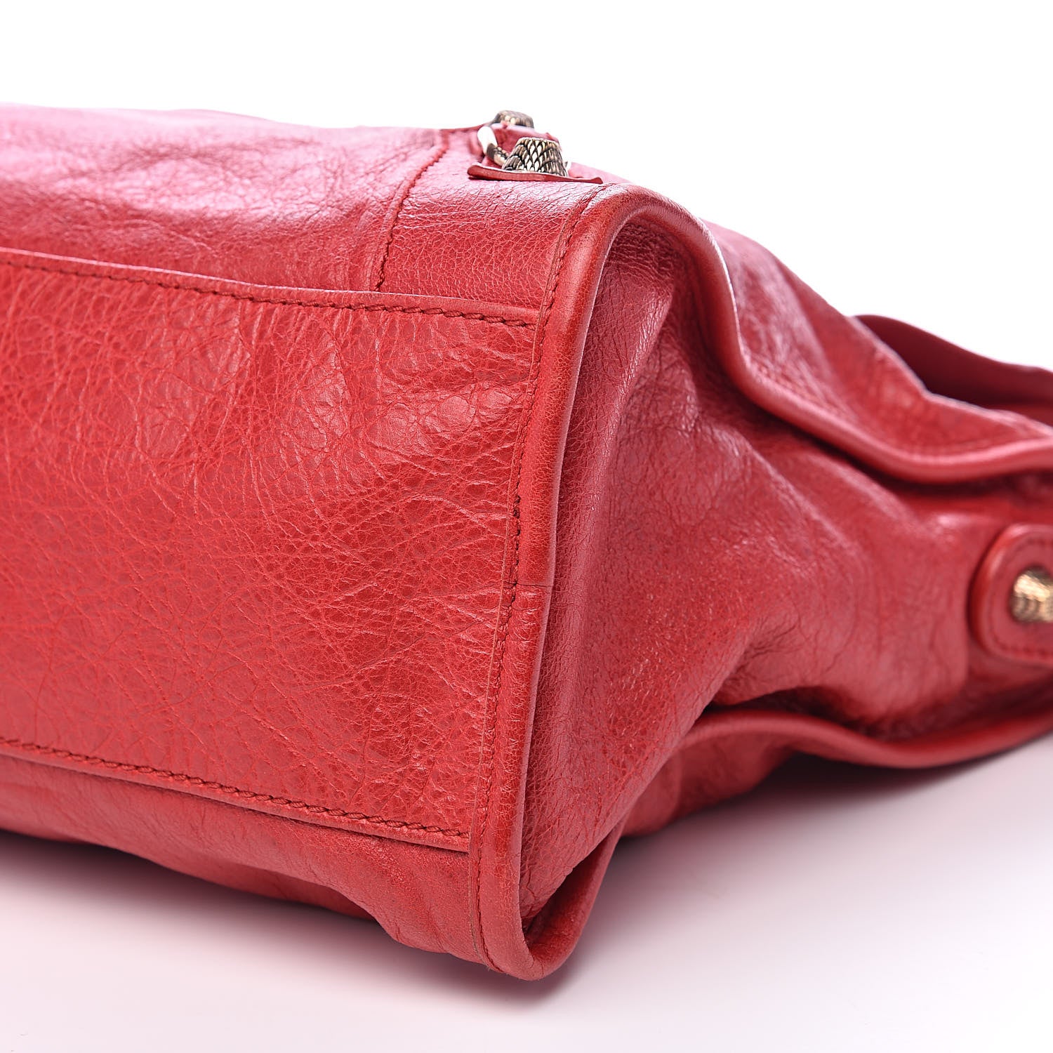 Balenciaga Agneau Giant 12 Rose Gold Hardware City Rouge Coquelicot 9 of 17