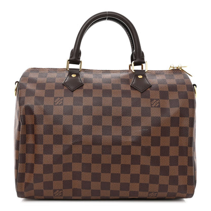 Louis Vuitton Damier Ebene Speedy Bandouliere 30 1 of 11