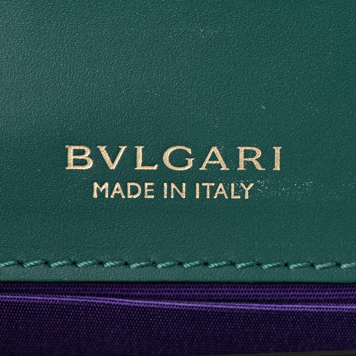 Calfskin Serpenti Forever East West Shoulder Bag Emerald Green
