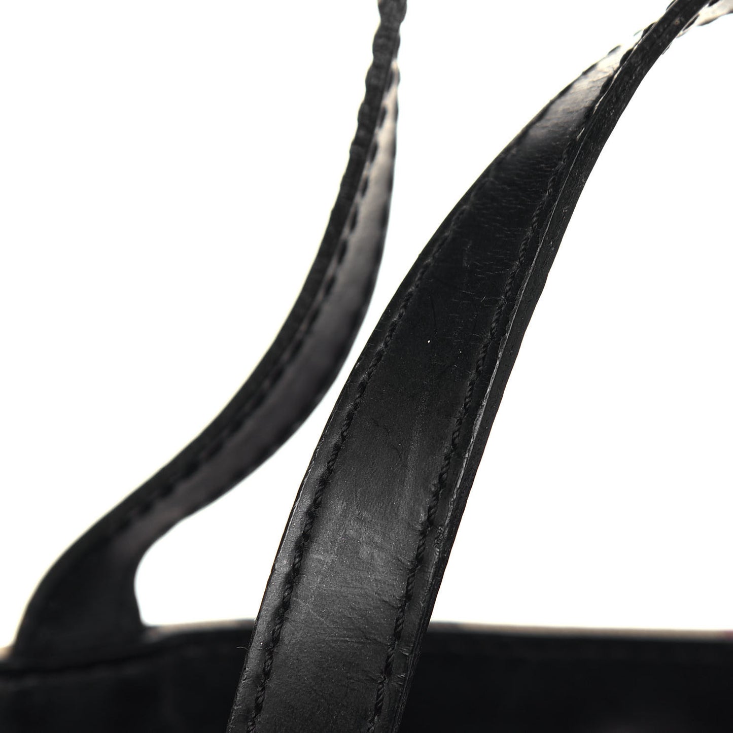 House Check Tote Black