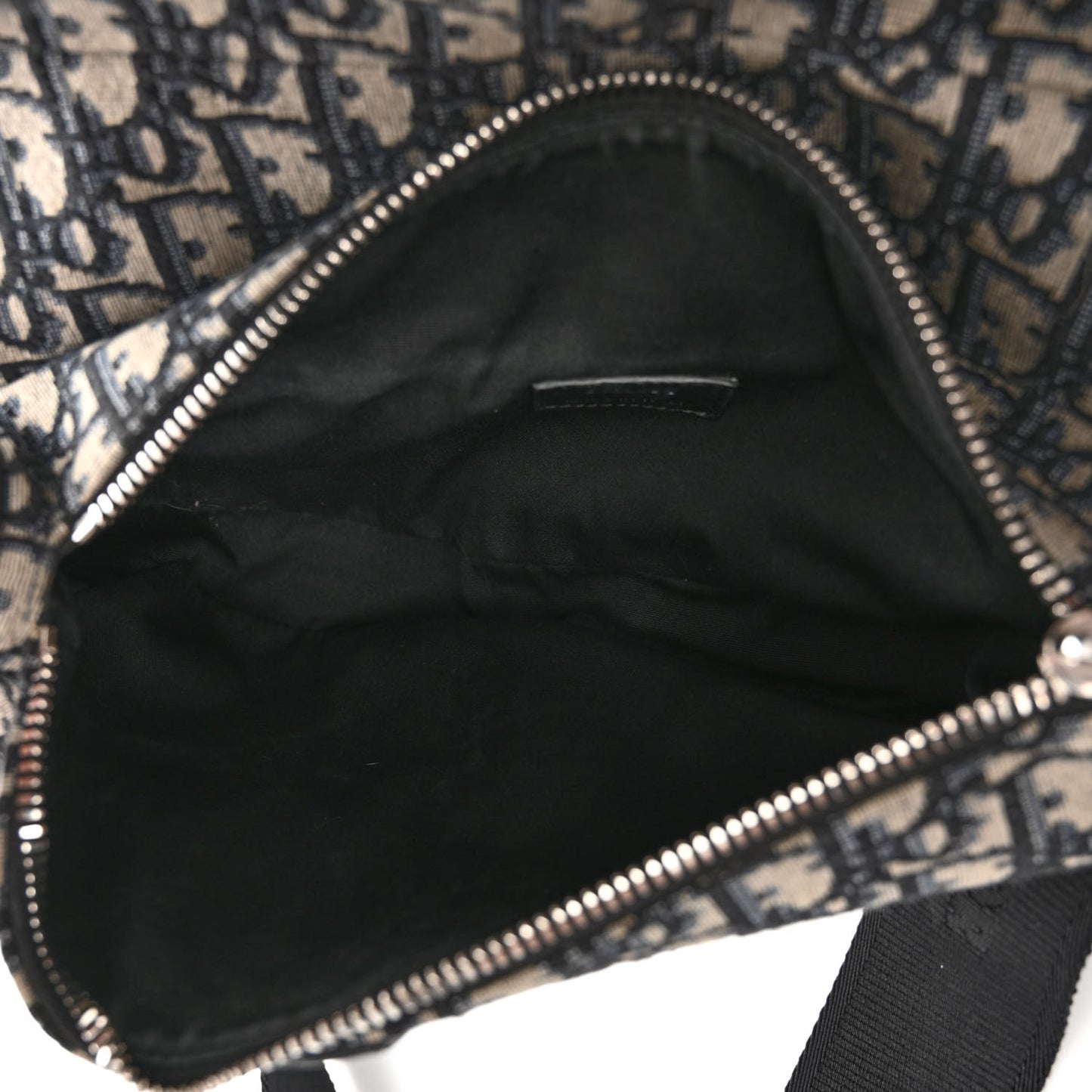 Oblique Mens Saddle Bag Blue