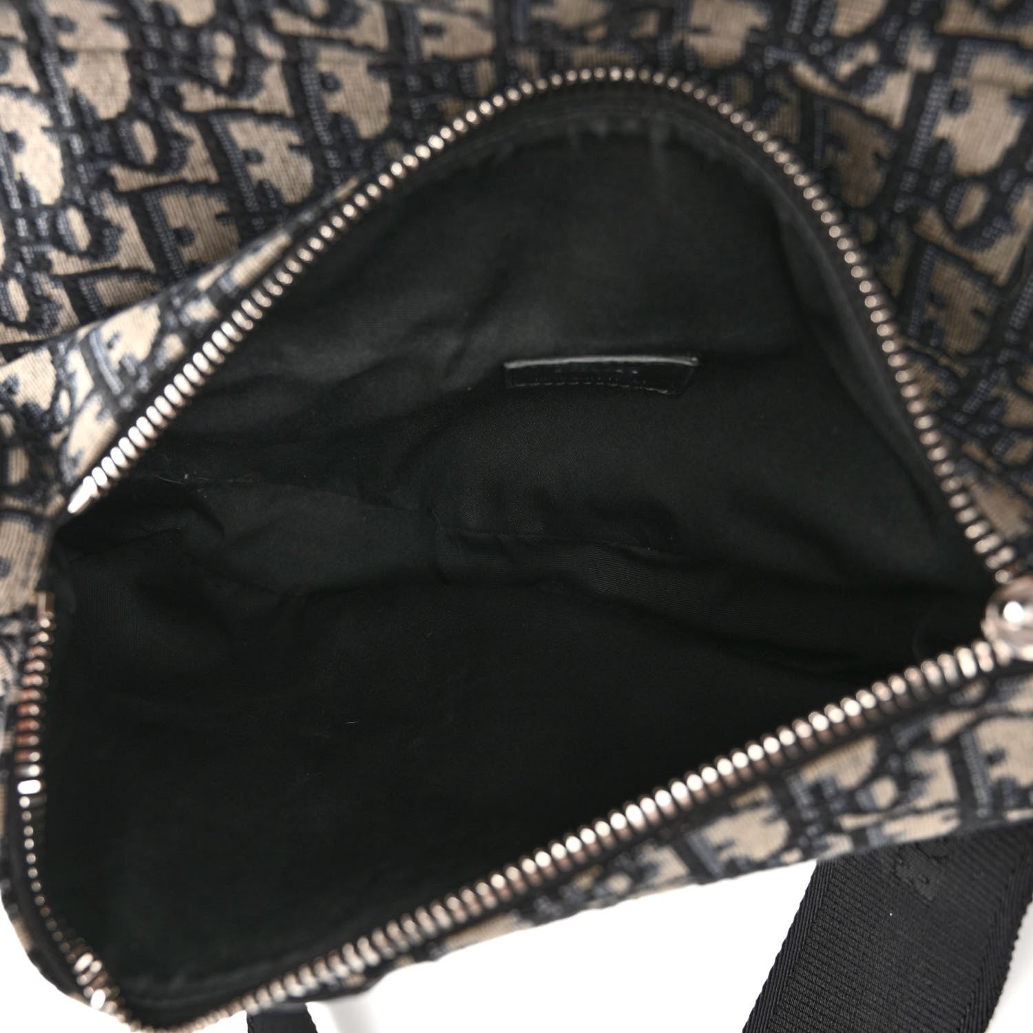 Christian Dior Oblique Mens Saddle Bag Blue 5 of 9