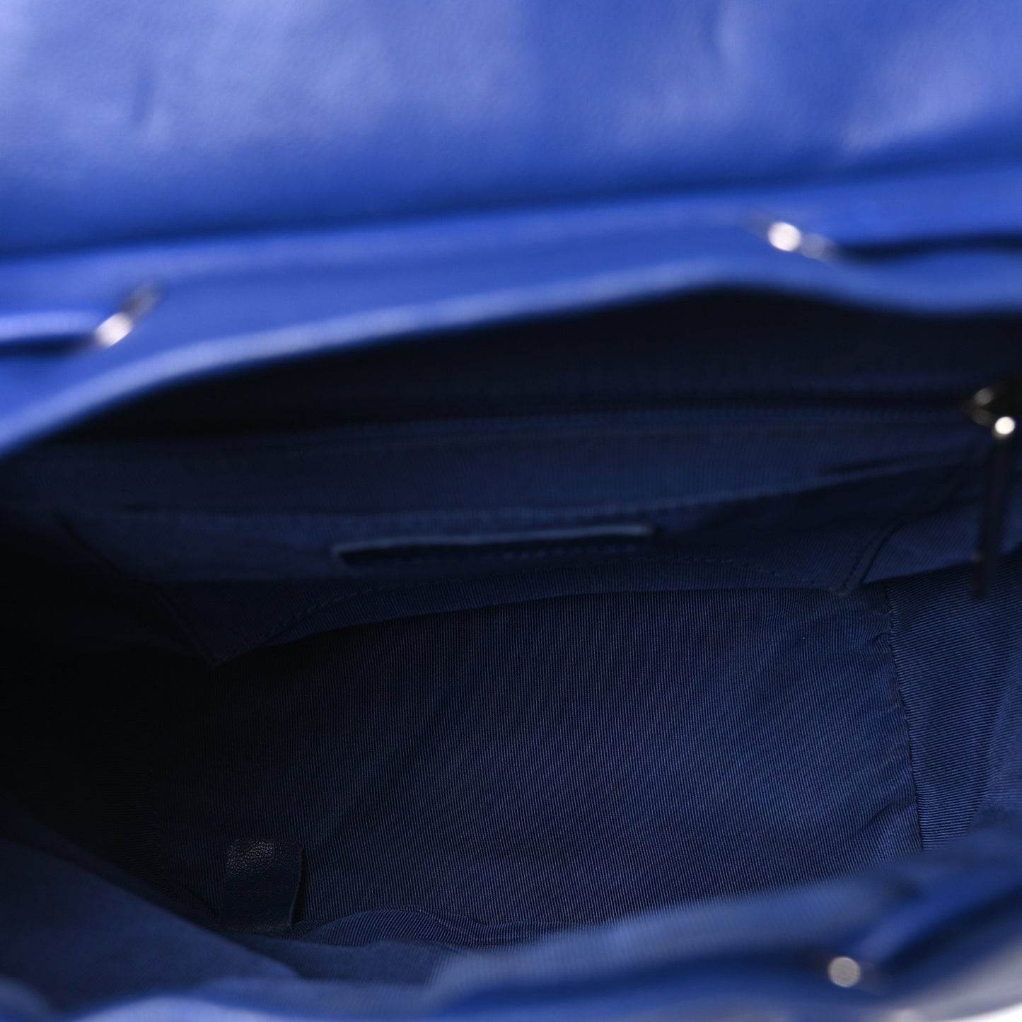 Calfskin Quilted Small Urban Spirit Backpack Blue