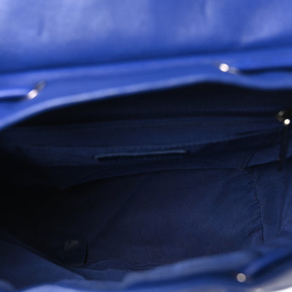 Chanel Calfskin Quilted Small Urban Spirit Backpack Blue 5 of 10