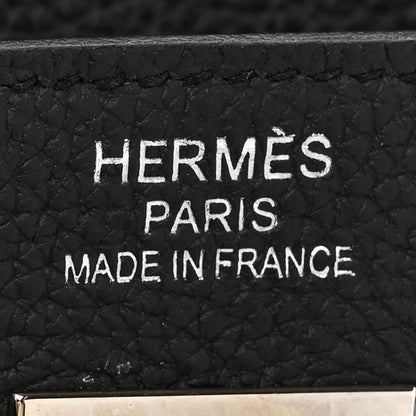Hermes Togo Kelly Retourne 35 Black 6 of 12