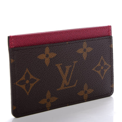 Louis Vuitton Monogram Card Holder Fuchsia 3 of 7