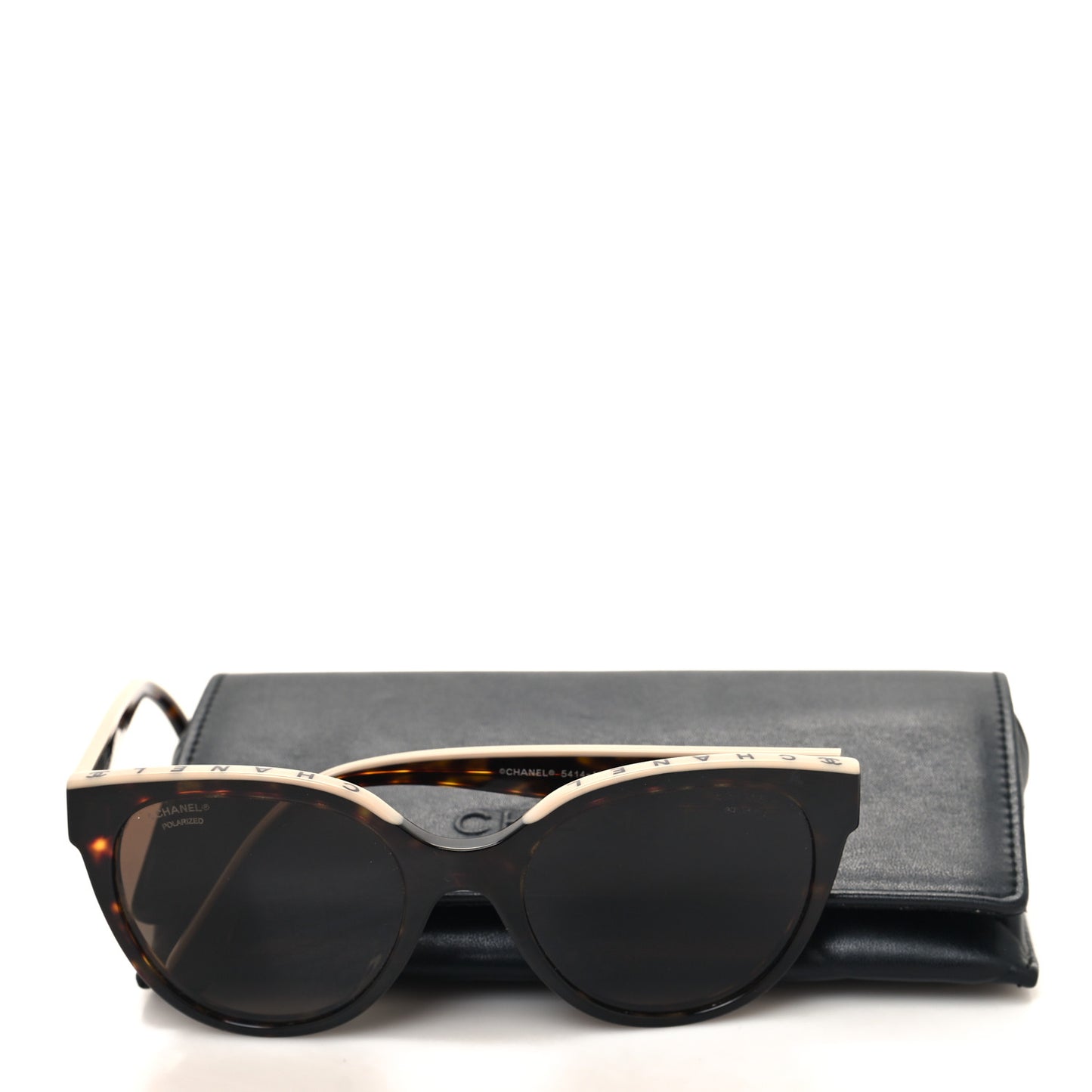 Acetate CC Butterfly Sunglasses 5414 Black Beige