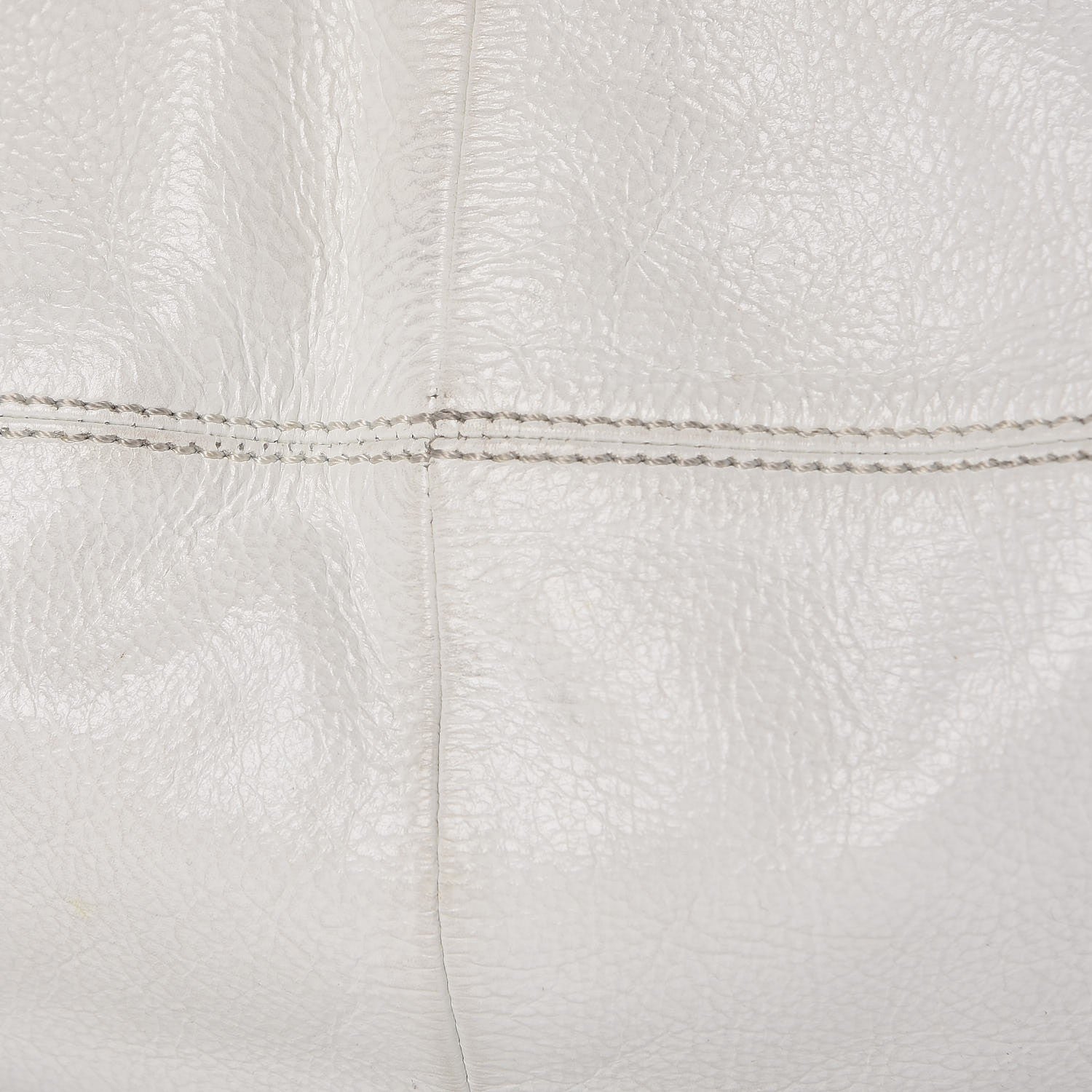 Jimmy Choo Calfskin Grommet Khan Hobo White 19 of 20