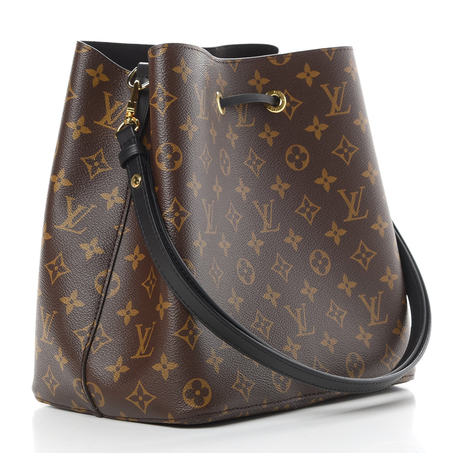 Louis Vuitton Monogram Neonoe MM Black 3 of 14