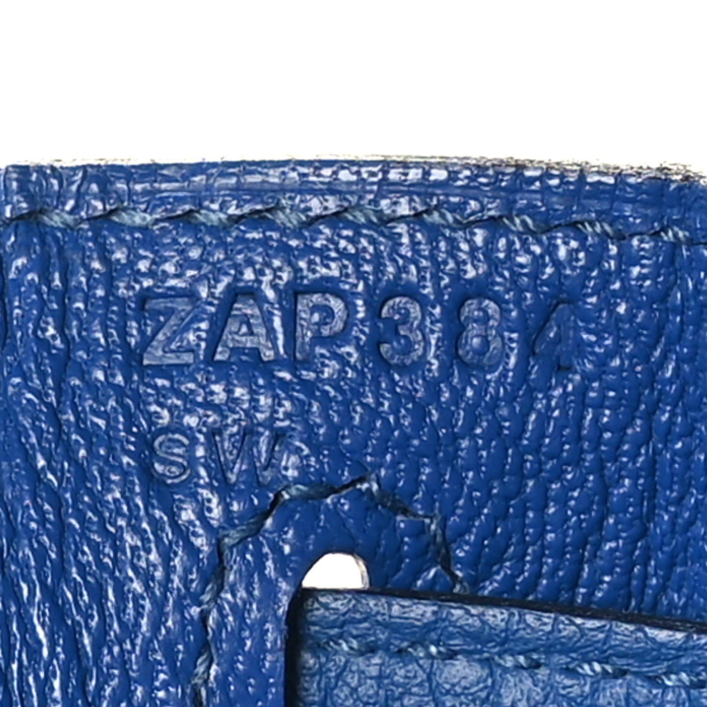 Hermes Togo Kelly Retourne 28 Bleu France 6 of 10