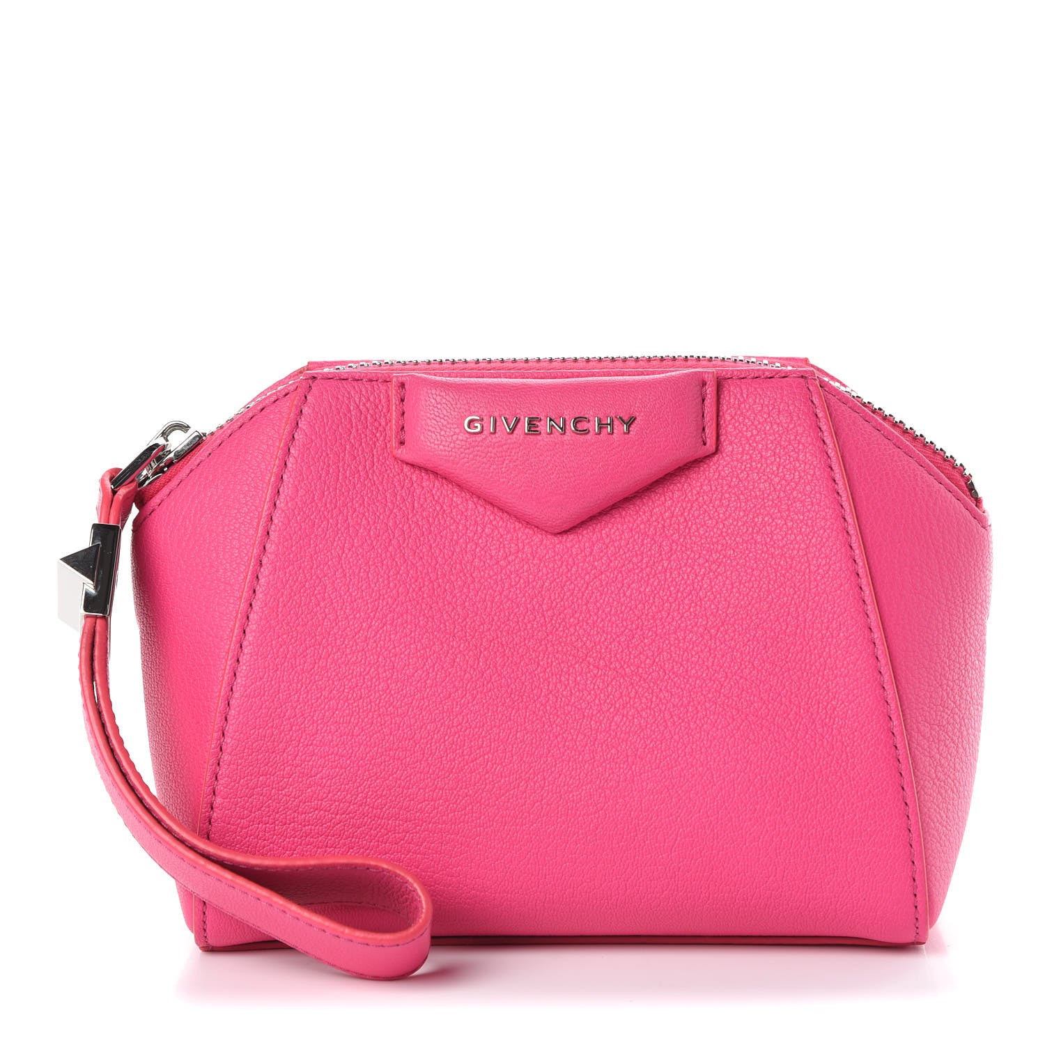 Givenchy Sugar Goatskin Antigona Wristlet Pink 1 of 9
