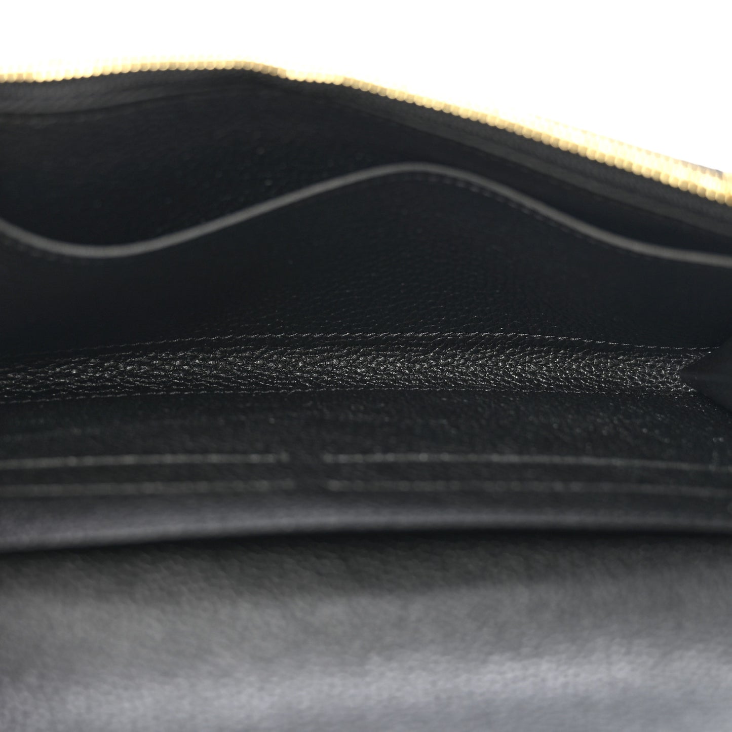 Empreinte Monogram Giant Emilie Wallet Black Beige