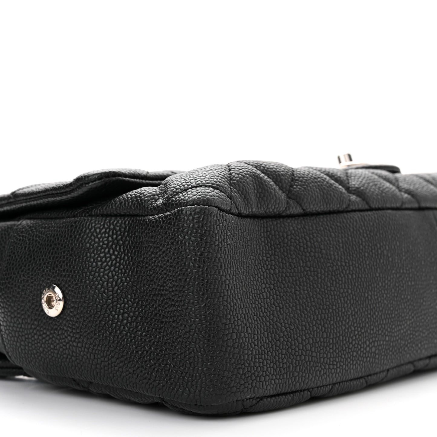 Caviar Quilted Jumbo Easy Flap Black