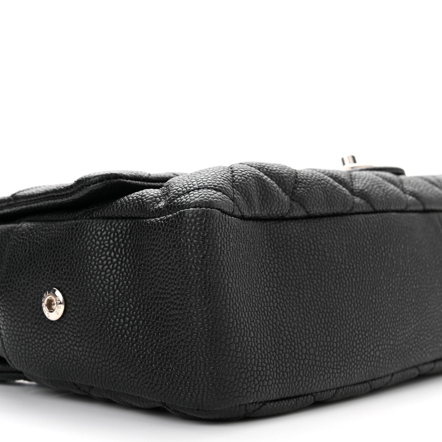 Chanel Caviar Quilted Jumbo Easy Flap Black 9 of 10