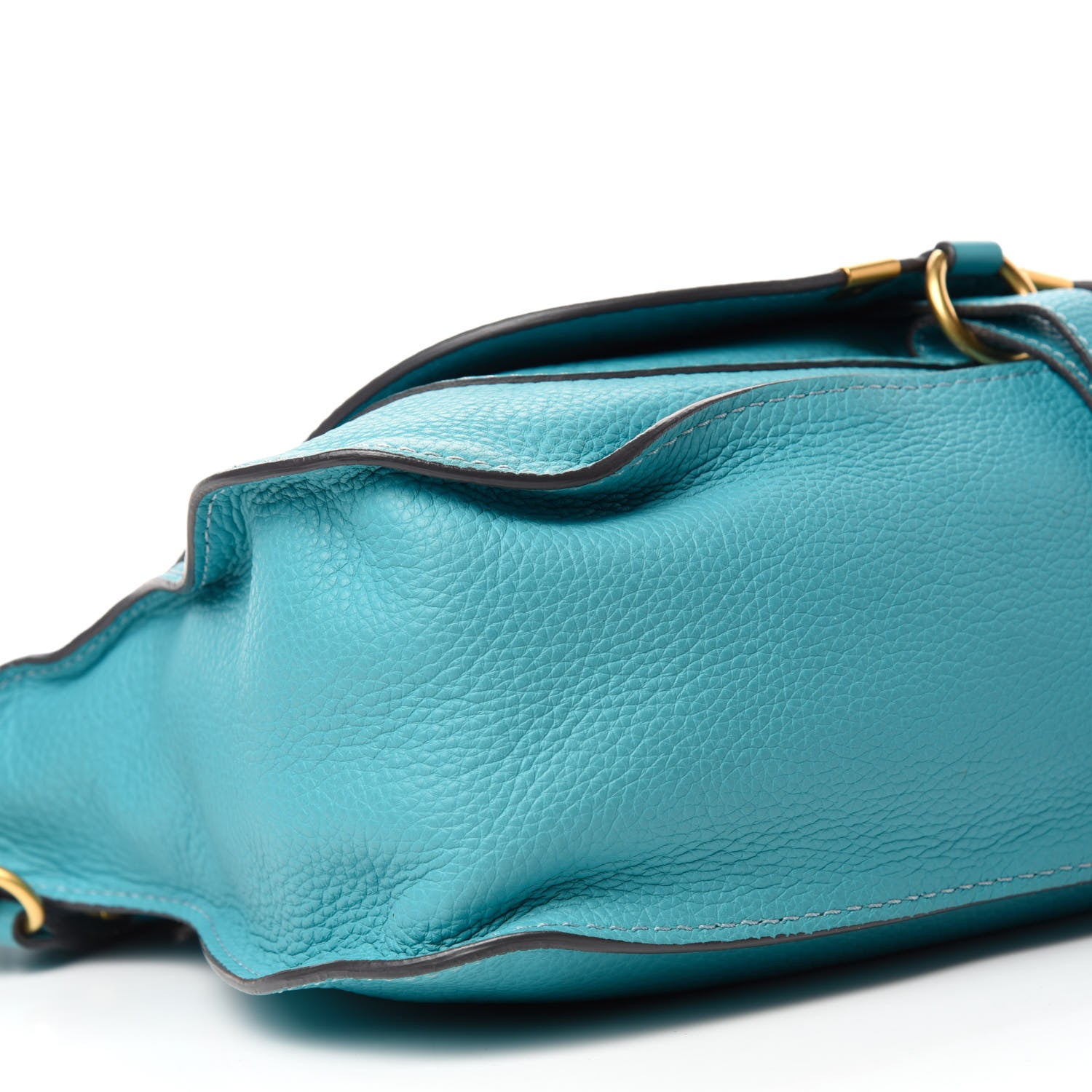 Chloe Calfskin Medium Marcie Satchel Washed Blue 5 of 9