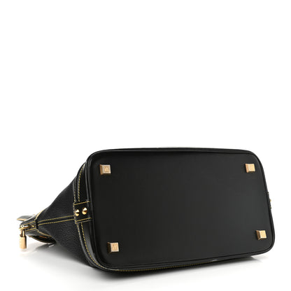 Louis Vuitton Suhali Lockit MM Black 4 of 10