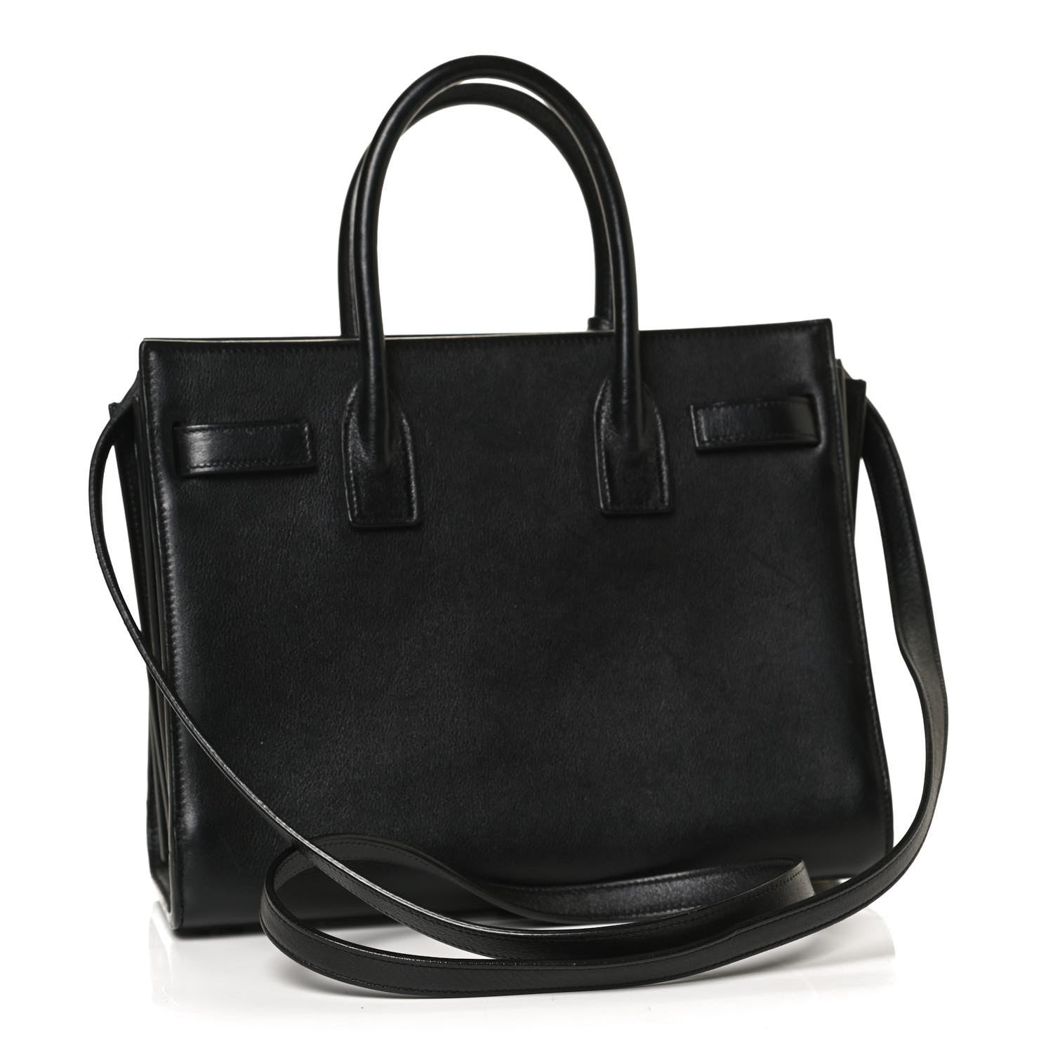 Saint Laurent Calfskin Baby Sac De Jour Black 3 of 9