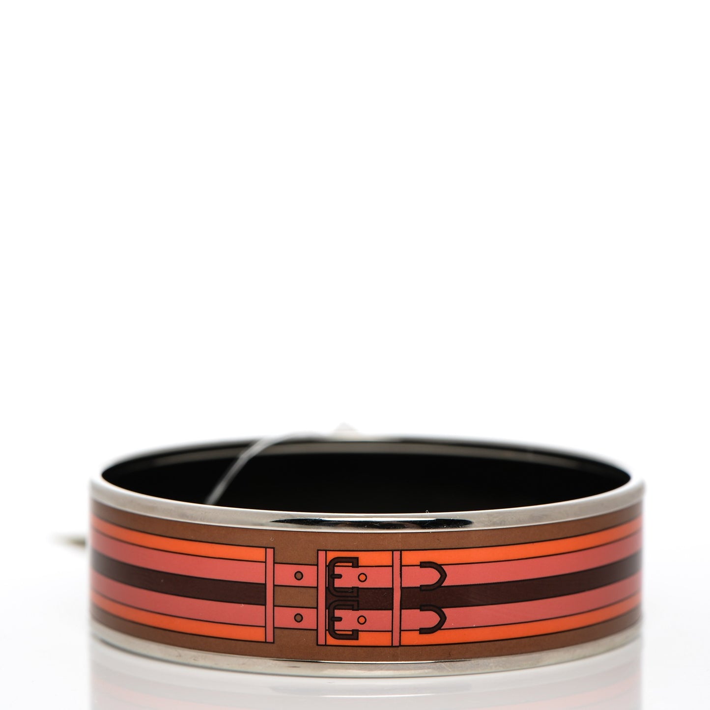 Enamel Printed Wide Nouveau Rocabar Bracelet 65 Monorouge