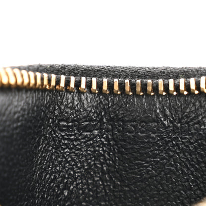 Saint Laurent Calfskin 5 Fragments Zip Pouch Card Holder Black 14 of 18