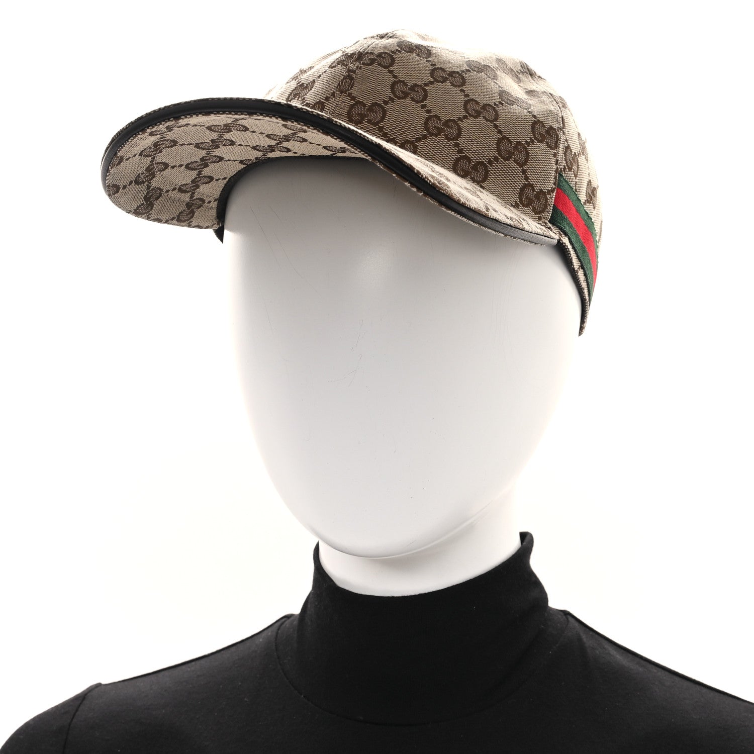 Gucci Monogram Web Baseball Hat M Beige Cocoa 2 of 9