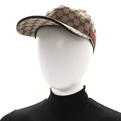 Gucci Monogram Web Baseball Hat M Beige Cocoa 2 of 9