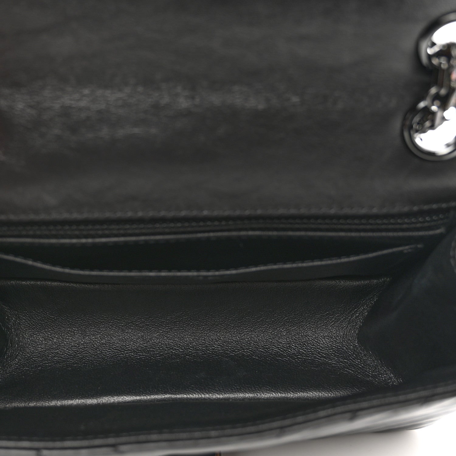 Chanel Aged Calfskin Chevron Quilted 2.55 Reissue Mini Flap So Black 6 of 10