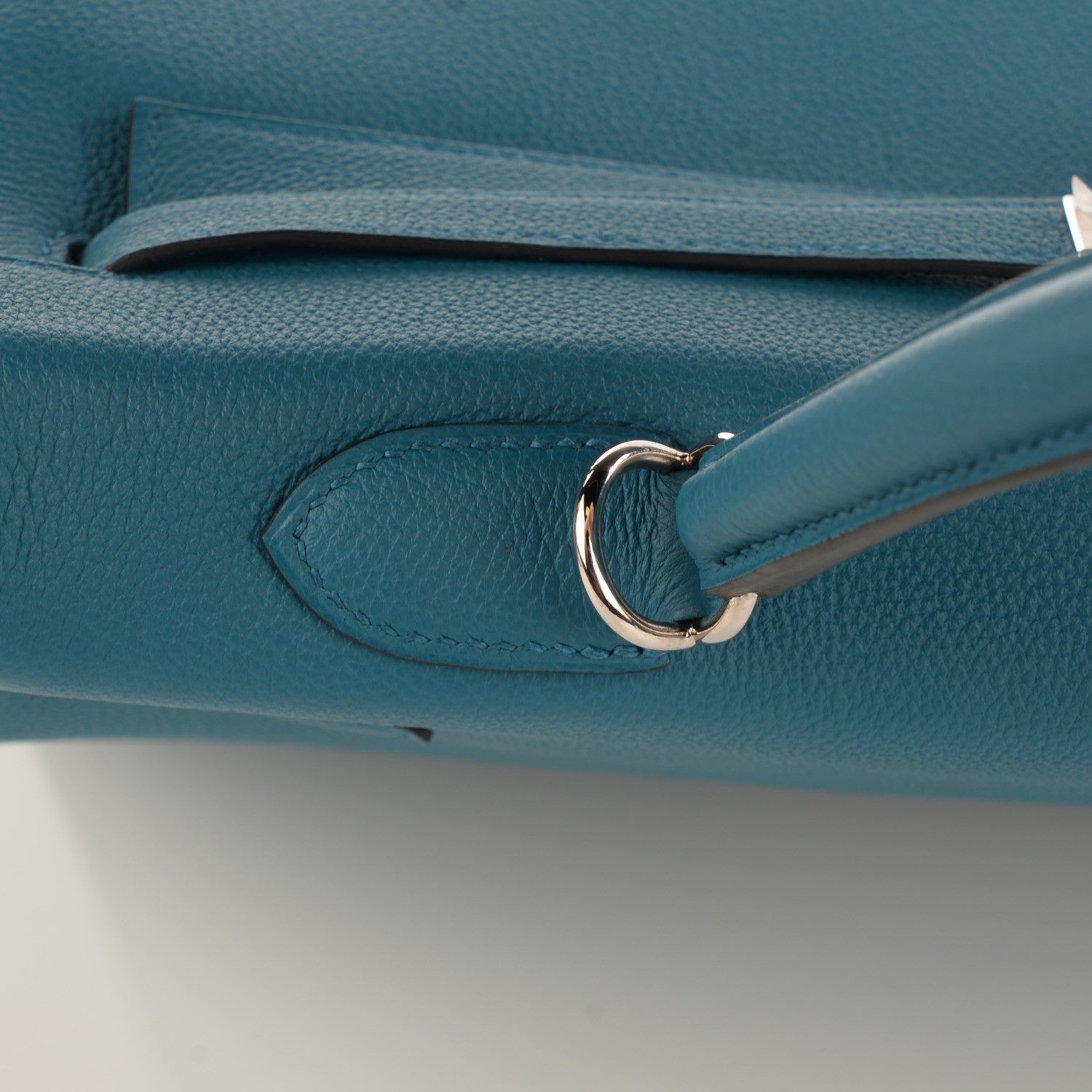 Hermes Togo Kelly Retourne 35 Cobalt 6 of 23